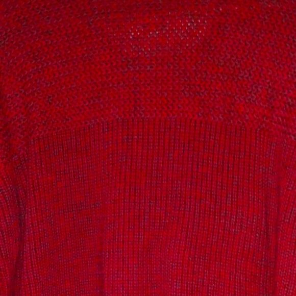 RedHead Large Red Sweater EUC Mens Henley Sweater - Picture 5 of 9